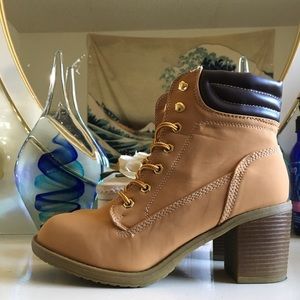 Wild Diva: heeled ankle booties